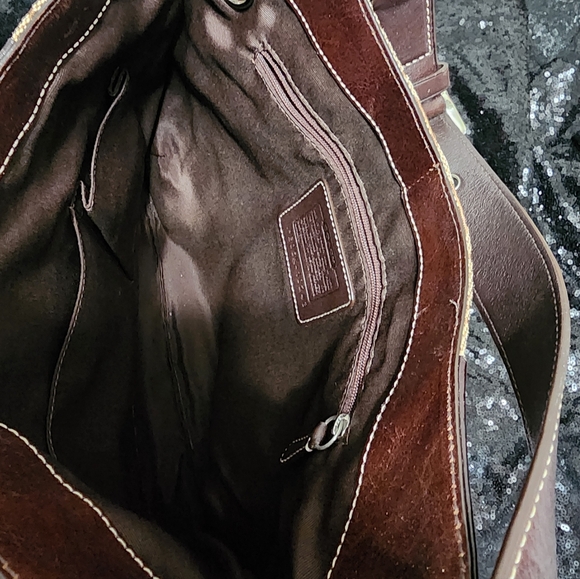 Vintage Coach Hamptons signature hobo shoulder bag - Picture 5 of 12